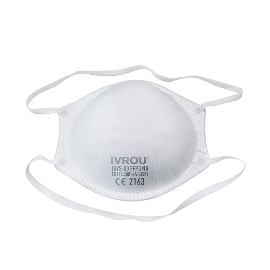 Ce Approved FFP3 Cup Mask Respirator Protective Face Mask